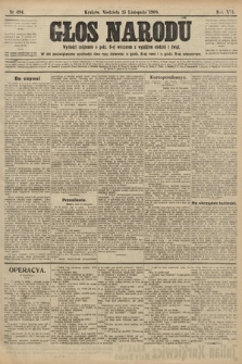 Głos Narodu. 1908, nr 494