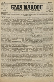 Głos Narodu. 1908, nr 536