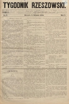 Tygodnik Rzeszowski. R. 1 [2], 1885, nr 6