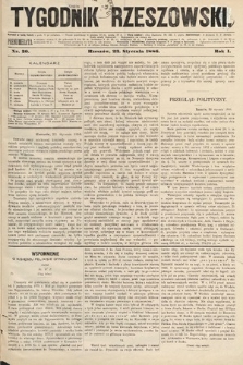 Tygodnik Rzeszowski. R. 1 [2], 1886, nr 30