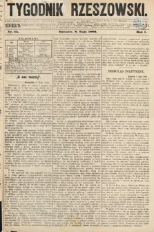 Tygodnik Rzeszowski. R. 1 [2], 1886, nr 45