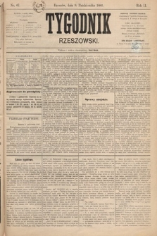 Tygodnik Rzeszowski. R. 1 [2], 1886, nr 67