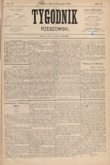 Tygodnik Rzeszowski. R. 1 [2], 1886, nr 71