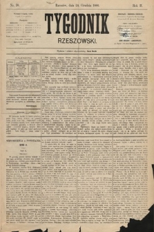 Tygodnik Rzeszowski. R. 1 [2], 1886, nr 78