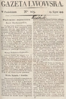 Gazeta Lwowska. 1818, nr 105