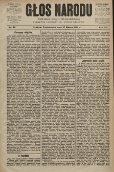 Głos Narodu : dziennik polityczny, założony w r. 1893 przez Józefa Rogosza (wydanie poranne). 1905, nr 85