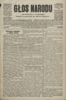 Głos Narodu : dziennik polityczny, założony w r. 1893 przez Józefa Rogosza (wydanie wieczorne). 1905, nr 294