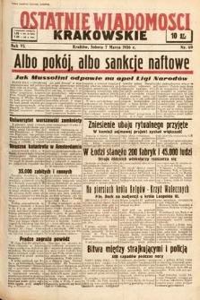 Ostatnie Wiadomości Krakowskie. 1936, nr 69