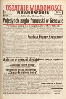 Ostatnie Wiadomości Krakowskie. 1936, nr 105