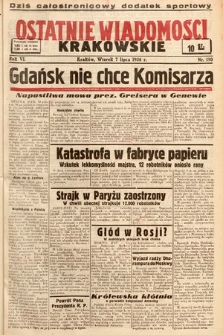 Ostatnie Wiadomości Krakowskie. 1936, nr 190