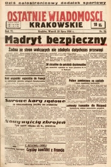 Ostatnie Wiadomości Krakowskie. 1936, nr 211