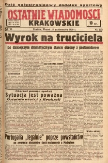 Ostatnie Wiadomości Krakowskie. 1936, nr 302