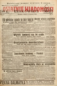 Ostatnie Wiadomości Krakowskie. 1934, nr 6