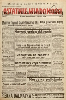 Ostatnie Wiadomości Krakowskie. 1934, nr 8