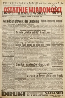 Ostatnie Wiadomości Krakowskie. 1934, nr 12