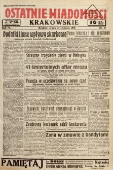 Ostatnie Wiadomości Krakowskie. 1934, nr 31