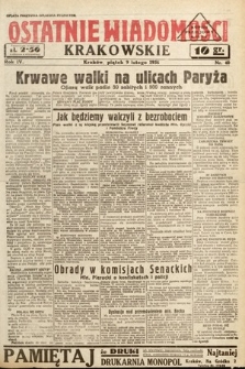 Ostatnie Wiadomości Krakowskie. 1934, nr 40