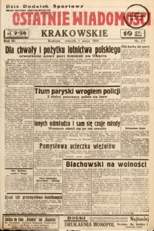 Ostatnie Wiadomości Krakowskie. 1934, nr 119