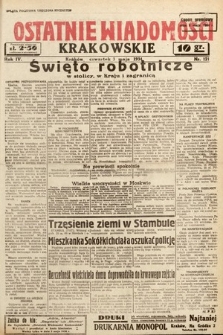 Ostatnie Wiadomości Krakowskie. 1934, nr 121
