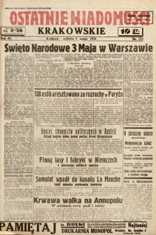 Ostatnie Wiadomości Krakowskie. 1934, nr 123