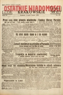 Ostatnie Wiadomości Krakowskie. 1934, nr 127