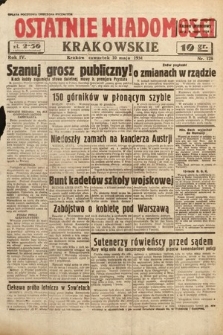 Ostatnie Wiadomości Krakowskie. 1934, nr 128