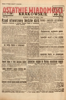 Ostatnie Wiadomości Krakowskie. 1934, nr 134