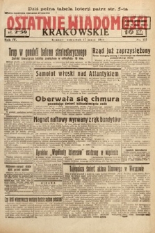 Ostatnie Wiadomości Krakowskie. 1934, nr 135