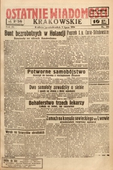 Ostatnie Wiadomości Krakowskie. 1934, nr 188
