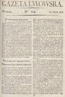 Gazeta Lwowska. 1818, nr 114