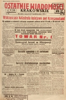 Ostatnie Wiadomości Krakowskie. 1934, nr 283