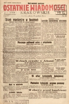 Ostatnie Wiadomości Krakowskie. 1934, nr 367