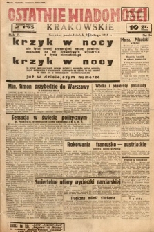Ostatnie Wiadomości Krakowskie. 1935, nr 56