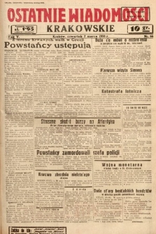 Ostatnie Wiadomości Krakowskie. 1935, nr 66