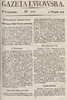Gazeta Lwowska. 1818, nr 117