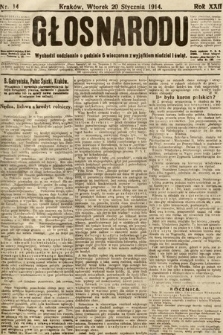 Głos Narodu. 1914, nr 14