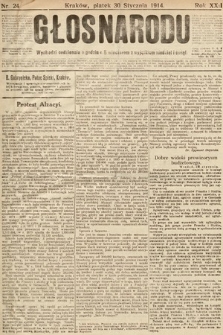 Głos Narodu. 1914, nr 24