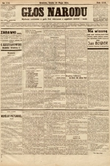 Głos Narodu. 1914, nr 114