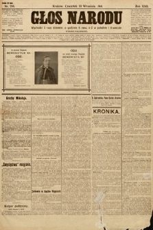 Głos Narodu (wydanie popołudniowe). 1914, nr 216