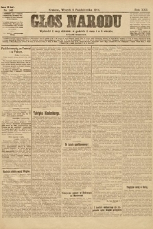 Głos Narodu (wydanie wieczorne). 1914, nr 242