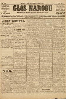 Głos Narodu (wydanie wieczorne). 1914, nr 264