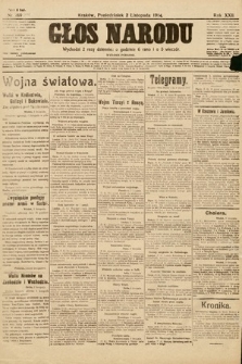 Głos Narodu (wydanie poranne). 1914, nr 270