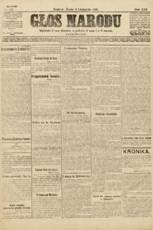 Głos Narodu (wydanie wieczorne). 1914, nr 272