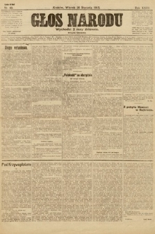 Głos Narodu (wydanie wieczorne). 1915, nr 46