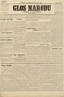 Głos Narodu (wydanie wieczorne). 1915, nr 82