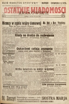Ostatnie Wiadomości Krakowskie. 1933, nr 204
