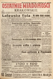 Ostatnie Wiadomości Krakowskie. 1933, nr 207