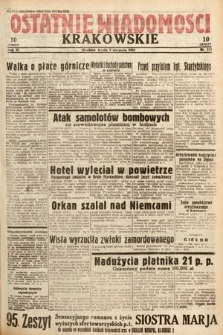 Ostatnie Wiadomości Krakowskie. 1933, nr 212