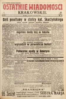 Ostatnie Wiadomości Krakowskie. 1933, nr 213