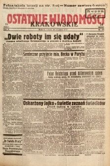 Ostatnie Wiadomości Krakowskie. 1933, nr 264